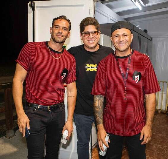 (משמאל) גווידו וצוות "סירקולוקו" // צילום: יח"צ